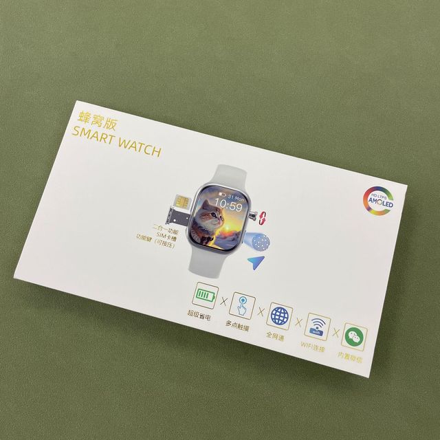 Wholesale for Smart Watch with AMOLED Screen Supports WiFi for Bluetooth 5.0 Android Operating System