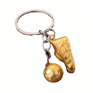 3D Metal Soccer Shoe Keychain for Her Creative <b>Football</b> Cleat Bag Pendant for Boys Aesthetic Sports <b>Keyring</b> Accessory Wholesale - Product Image 5