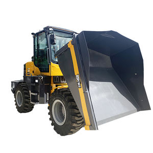 टॉपर नए 4wd फ्रंट एंड लोडर डीजल साइट मिनी डम्पर निर्माण कार्य 6टन हाइड्रोलिक टिपर व्हील लोडर - Product Image 4