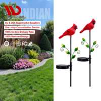Luces Solares LED para Jardín Personalizadas Yuandian, Clasificación IP65, Certificación RoHS, CE, FCC, Resistentes al Agua, de Alto Brillo para Exteriores