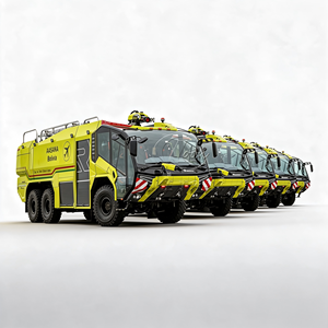Camion de pompier ARFF de sauvetage d'avions lourd, fabriqué en Chine, capacité personnalisable - Product Image 1