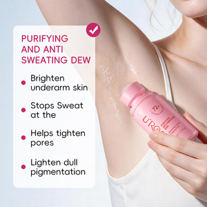 Desodorante en barra UROSE Purifying Anti Sweating Dew 50ml, fragancia duradera sin perfume para adultos - Product Image 2