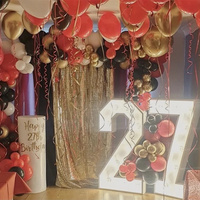 Nouvelle Décoration de Fête Événementielle Lettres Lumineuses Enseigne Lumineuse Tableau Lumineux Logo pour Anniversaire