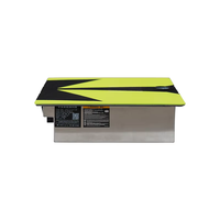 Planche de surf électrique MCG haute performance 48V EPP 12KW 4.4KWH avec batterie, double aileron, refroidissement par eau, autonomie de 55 à 100 minutes, pliable