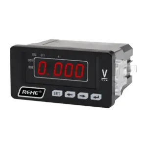 RM type digital meter new LED panel meter voltmeter display Single-phase Voltage Meter 96*48