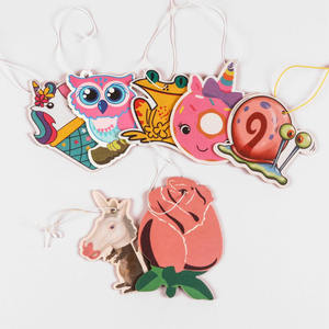 Accessoires de voiture parfum frais design personnalisé papier <span class=keywords><strong>d</strong></span>ésodorisant de voiture - Product Image 3