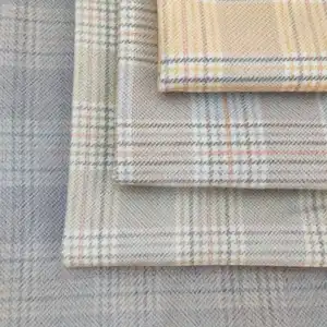 Best Selling Factory Price In Stock High Quality Winter Overcoat Luxury Plaid Herringbone Twill Double Face Wool Fabric