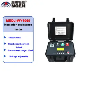 MEDJ-WY1060 Tester resistensi isolasi Digital, tingkat penyerapan dielektrik terpolarisasi elektrik