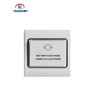 Hotel IC SLE4442 card key power save, energy saving key card switch for hotel