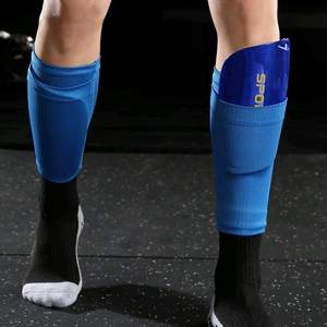 Juego de Calcetines antideslizantes para entrenamiento de fútbol, equipo de protección, <span class=keywords><strong>espinilleras</strong></span>, calcetines, manga, agarre de equipo, calcetines de fútbol - Product Image 5