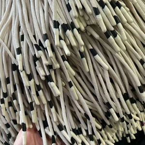 Hot Sale Custom Printed <b>Braided</b> Polyester Drawcords for Garment <b>Accessories</b>-Hoodies 5mm/6mm Diameter 100% Polyester Material - Product Image 2