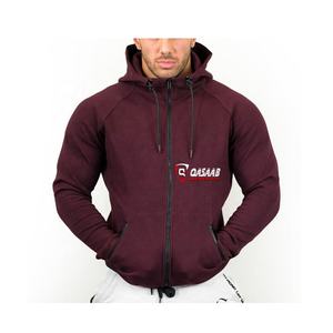 Kangaroo-Pockets Hip-Hop Joggers Sweatshirt <b>Men</b> Fashion Sport Pullover Custom Logo Long Sleeve And Zippers <b>Hoodies</b> - Product Image 1