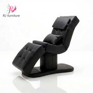 Camas de masaje facial curvas eléctricas inteligentes RONGJIA, camas de belleza para extensiones de pestañas, muebles para salón de belleza - Product Image 3