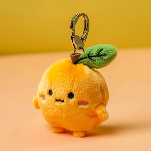 Fabricantes de Llaveros de Peluche Personalizados <span class=keywords><strong>con</strong></span> Forma de Fruta, Juguetes de Peluche al por Mayor, Diseño Personalizado, Llavero de Peluche Personalizado - Product Image 1