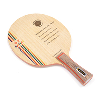 Lame de ping-pong en bois pur raquette de contrôle lame de tennis de table débutant