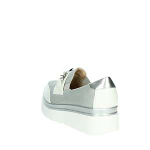 Mocassins Cinzia Soft pour femme CI1022 gris, chaussures décontractées à enfiler - Product Image 1