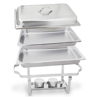 Présentoir de buffet de restaurant d'équipement de cuisine commerciale de réchauffeur de nourriture d'acier inoxydable