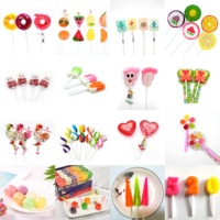 Groothandel Mini Kikker Vormige Lollipop Rood Transparant Harde Snoepjes Gemengde Fruit Smaak Schattige Dieren Kinderfeest Snoepjes