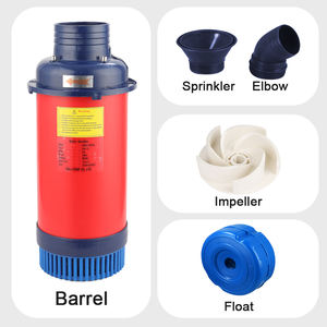 Pompe à eau centrifuge solaire 3 pouces, aérateur 1hp/2hp/3hp, pompe centrifuge solaire, oxygénateur, pompe à eau solaire flottante DC <span class=keywords><strong>1100w</strong></span> - Product Image 4