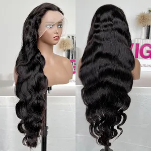 Yiwigs Brazilian Wig Supplier Wholesale 200 Density Body Wave HD Lace Front Human Natural Hair Wigs