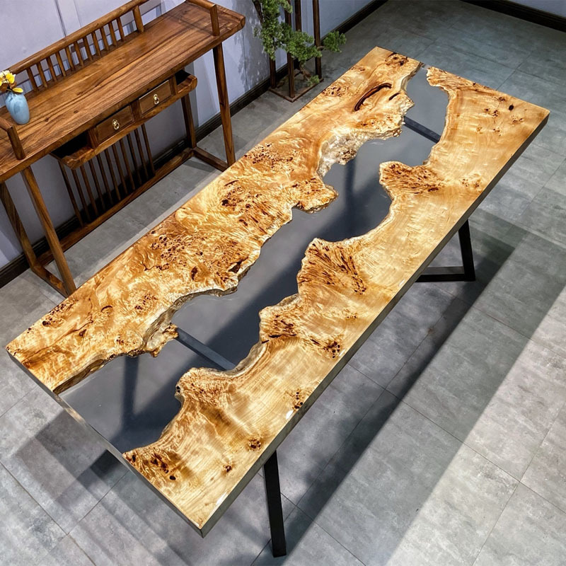 Wood Slab Dining Table for Sale Stylish Durable