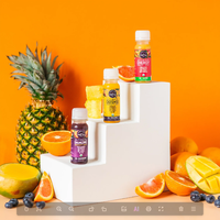Bouteilles de boisson en plastique PET vides de 60 ml, mini, personnalisées MAYSURE, avec bouchon à vis, pour jus d'orange, soda, boisson énergisante