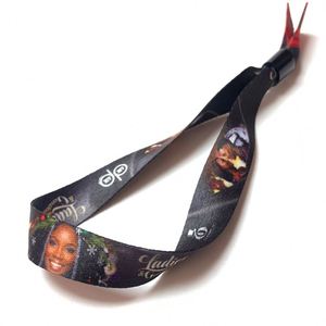 Pulseras de Tela Ajustables con Cierre, Personalizadas con Logotipo, para Festivales - Product Image 4