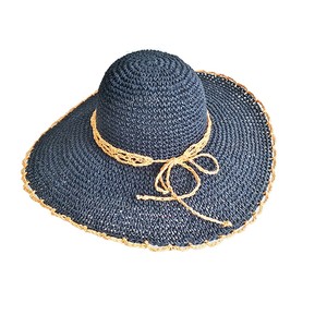Gaoda handmade giấy rơm màu sắc tươi sáng giá rẻ phụ nữ tùy chỉnh hoa rơm <span class=keywords><strong>hat</strong></span> - Product Image 3