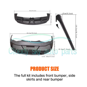 ชุดแต่งตัวถังรถยนต์ YT สำหรับ <span class=keywords><strong>Tesla</strong></span> <span class=keywords><strong>Model</strong></span> <span class=keywords><strong>S</strong></span> 85 P Sedan 4 ประตู ปี 2012-2015 - Product Image 3