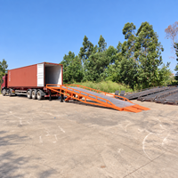 Rampe mobile d'entrepôt hydraulique pour chargement de conteneurs, rampe de quai mobile pour chariot élévateur, chargement et déchargement de conteneurs