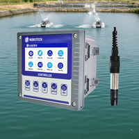 NOBOTECH Online Fluorescence Dissolved Oxygen Meter Controller Analyzer EL-6800 untuk Pengukuran Air Akuakultur