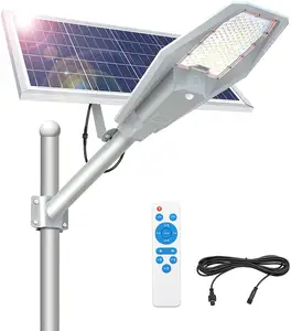 New product led wifi for street cell 20w 36w energy save all in one solar street light 100w