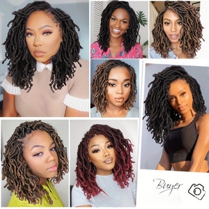 Nuove Trecce Finte Nu Faux Locs da 36 Pollici, Capelli Morbidi per Intrecciare, Pre-Intrecciati, Ricci Estesi per Donne - Product Image 5