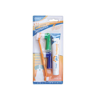 Pet <span class=keywords><strong>Dentifrice</strong></span> <span class=keywords><strong>Pas</strong></span> <span class=keywords><strong>Cher</strong></span> <span class=keywords><strong>Chien</strong></span> Brosse À Dents Ensemble De Nettoyage <span class=keywords><strong>Chien</strong></span> Dents Brosse - Product Image 1