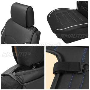 Funda Protectora Universal para Asiento Delantero de Coche, de Cuero PU Transpirable e Impermeable, para las Cuatro Estaciones - Product Image 4