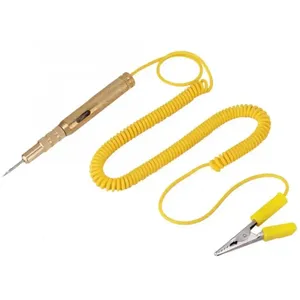 Testeur de <span class=keywords><strong>circuit</strong></span> de phare de <span class=keywords><strong>voiture</strong></span>, lampe de tension automobile DC 6V 12V 24V, stylo de test en cuivre, détecteur, sonde lumineuse, lampe de test de système - Product Image 4