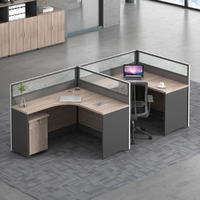 Nuevo Escritorio de Oficina Ejecutivo Extensible y Convertible, Moderno y Duradero, con Partición para Cubículo, Estación de Trabajo Ajustable, Escritorio de Madera