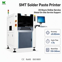 Máquina de Impresión de Plantillas de Pasta de Soldadura para PCB SMT en Línea de Alta Precisión, Fabricada en China