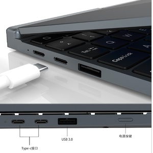 Ultra Thin 10.1 Inch I3 <b>Mini</b> Gaming <b>Laptop</b> 2K Display IPS Metal Windows11 WiFi6 Face ID Stylus Portable Office US - Product Image 4