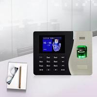UA200 Lecteur d'empreintes digitales biométrique TCP/IP avec écran TFT 3 pouces, système de pointage des heures et de présence par carte d'identité