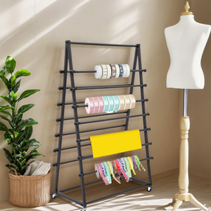 Support de rangement autoportant en acier au carbone MDF en métal ruban étagère organisateur de maison moderne pour chambre buanderie salon meubles - Product Image 4