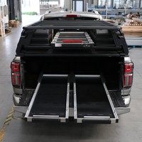Plateau coulissant pour benne de pick-up, plaque de chargement à extraction simple pour Hilux Ranger Raptor