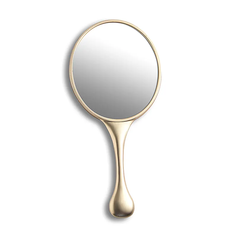 Металлическое зеркало с логотипом