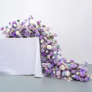 L Corredores <span class=keywords><strong>de</strong></span> flores rosas <span class=keywords><strong>de</strong></span> imitación <span class=keywords><strong>de</strong></span> seda <span class=keywords><strong>de</strong></span> alta calidad Decoración <span class=keywords><strong>de</strong></span> fila <span class=keywords><strong>de</strong></span> pasillo floral <span class=keywords><strong>Fondo</strong></span> <span class=keywords><strong>DE</strong></span> BODA artificial <span class=keywords><strong>Corredor</strong></span> <span class=keywords><strong>de</strong></span> flores <span class=keywords><strong>de</strong></span> mesa - Product Image 2