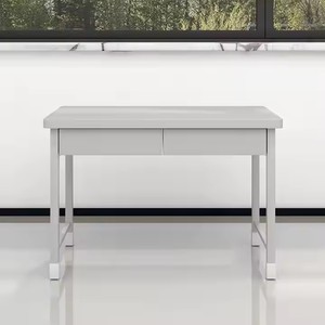 Стальные одинарные и двойные столы и стулья для бараков, компьютерный стол, общежитие, два розыгрыша, три стола, Рабочий стол - Product Image 2