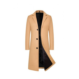 <span class=keywords><strong>Manteau</strong></span> en laine pour <span class=keywords><strong>homme</strong></span>, automne et <span class=keywords><strong>hiver</strong></span>, long, uni, épais, trench-coat pour <span class=keywords><strong>homme</strong></span> - Product Image 3