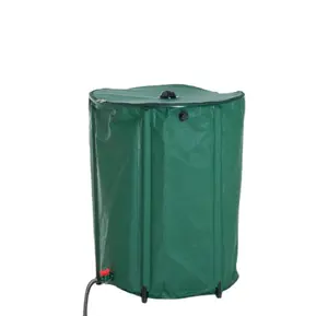 2020 Hot Selling 500D PVC Tarpaulin 100L Collapsible Water Tank Rain Barrel For Garden Using