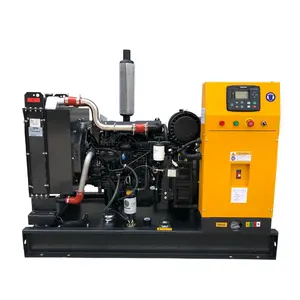 Generator Diesel tipe terbuka dan senyap dengan merek mesin berbeda untuk pilihan Yangdong Weichai Yuchai Kofo Quanchai