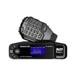 HK-7000APP UV Double fréquence Double attente GPS positionnement large et étroite sélection de bande 2G/3G/4G/5G autoradio extérieur noir - Product Image 5