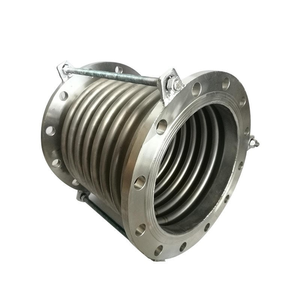 Compensateur Bride Connexion Usine <span class=keywords><strong>Conduit</strong></span> Axial Soufflet Industriel Gaz D'échappement Cheminée Soufflet Compensateur D'air À Vapeur - Product Image 4